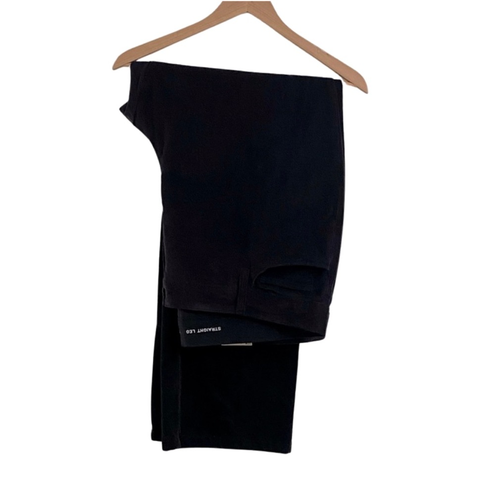 NWT St. John’s Bay Solid Black Corduroy Pants - Size 22W
